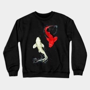 Koi Fishes Crewneck Sweatshirt